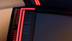 Volvo EX60 feux arrière